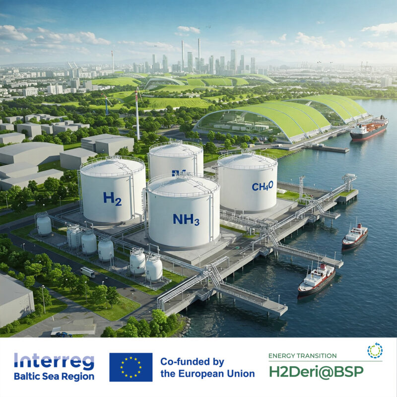 Study maps hydrogen derivatives in Baltic Sea ports