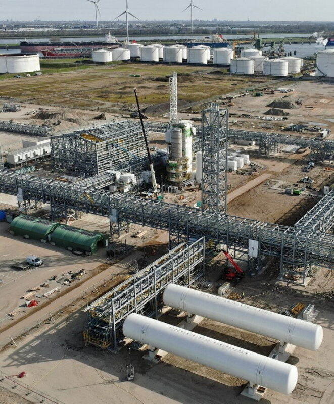 Rotterdam advances Europe’s largest hydrogen plant