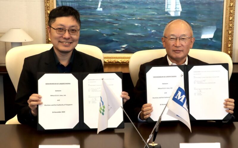 MOL与MPA签署绿色和数字化谅解备忘录