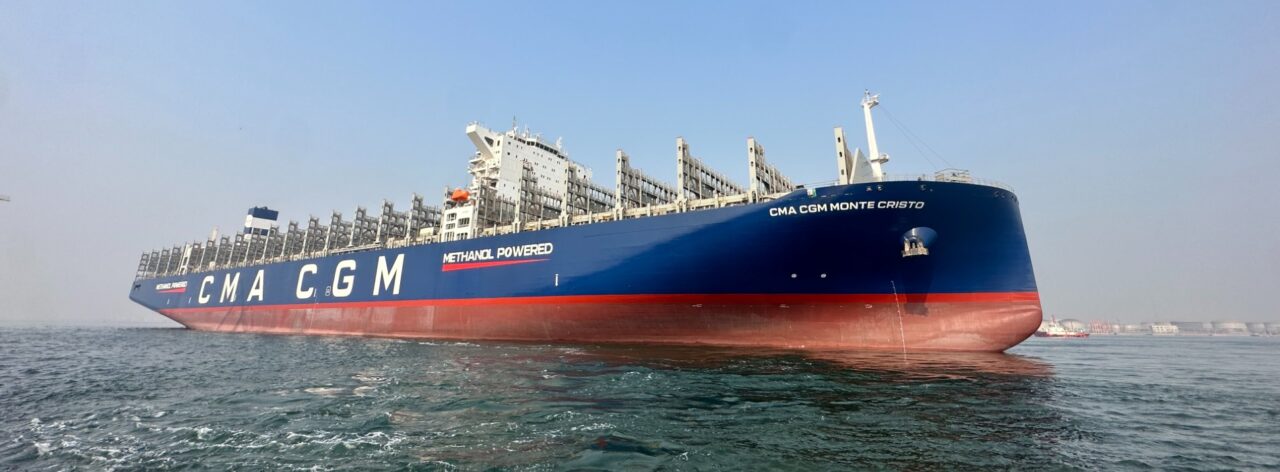 CMA CGM adds 400th vessel with methanol boxship