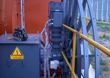 Torque Motor Driven Cable reeling drum