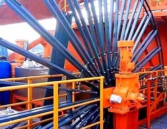 PLC Controlled Cable reeling Drum